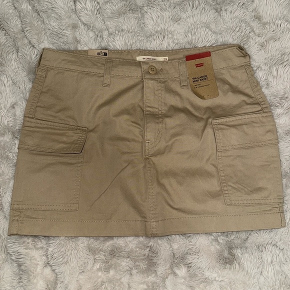 Levi's Dresses & Skirts - Levi's Women's Beige Mini Skirt
